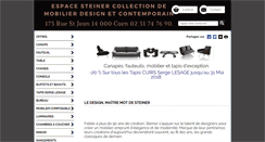 Desktop Screenshot of design-contemporain.fr